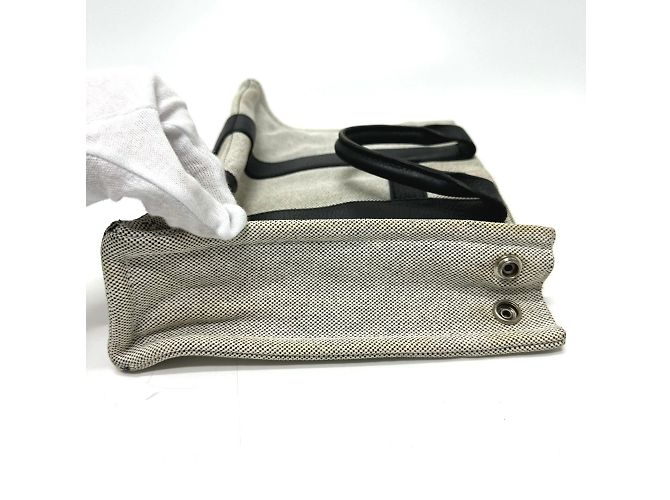 Hermès HERMES Borsa Arne PM Borsa a Mano/Borsa Tote Marrone Nero - vista 6