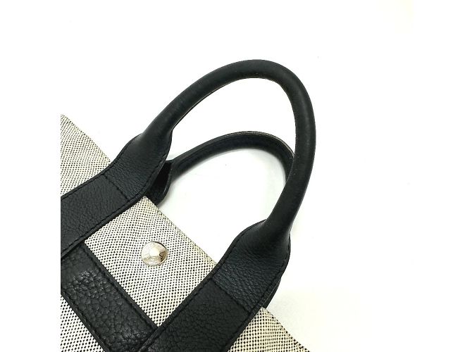 Hermès HERMES Borsa Arne PM Borsa a Mano/Borsa Tote Marrone Nero - vista 8