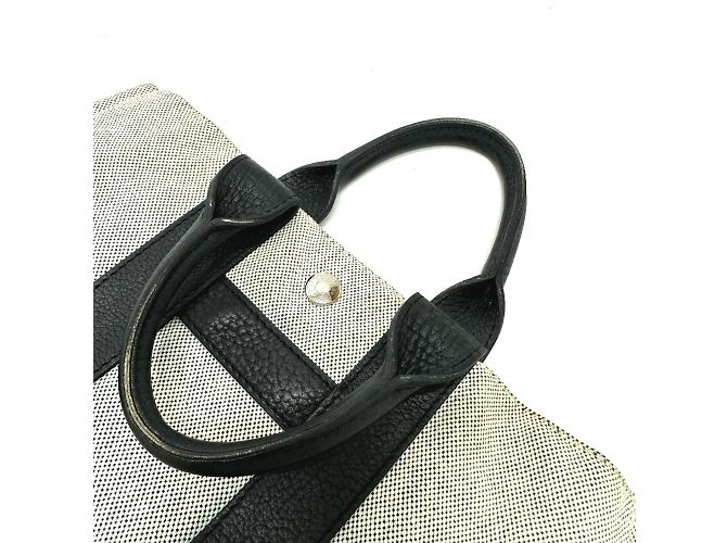 Hermès HERMES Borsa Arne PM Borsa a Mano/Borsa Tote Marrone Nero - vista 9