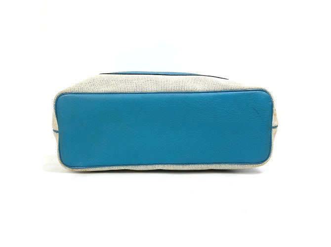 Hermès Jardinier PM Schultertasche Blau - Ansicht 4