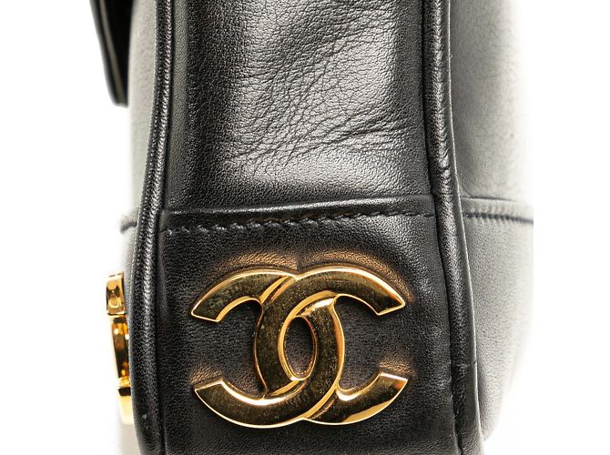 Borsa a spalla/in vita Chanel Triple Coco Mark Nero - vista 4