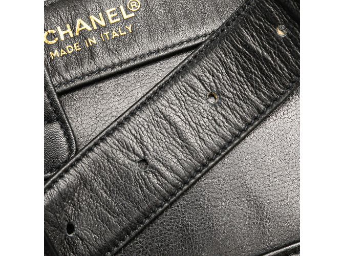 Borsa a spalla/in vita Chanel Triple Coco Mark Nero - vista 5