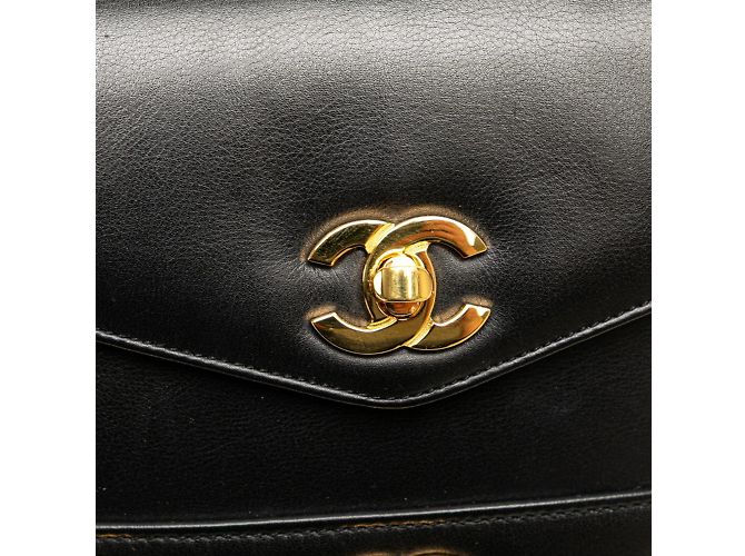 Borsa a spalla/in vita Chanel Triple Coco Mark Nero - vista 8
