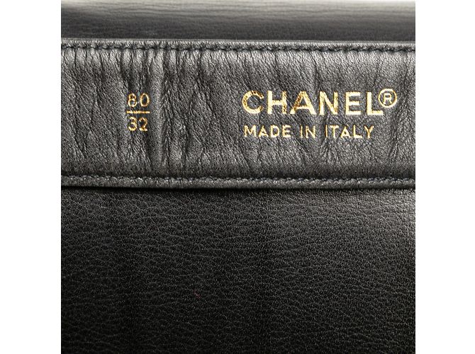 Borsa a spalla/in vita Chanel Triple Coco Mark Nero - vista 9