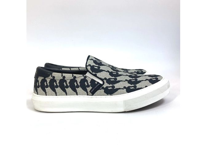 Sneakers Trocadero Louis Vuitton NBA Collaboration Marrone Nero - vista 4