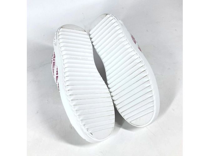 Sneakers Time Out Louis Vuitton Rosa Bianco - vista 8