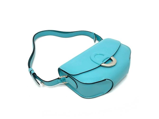 Borsa a mano 2 in 1 Hermès Mini Cherche Midi Blu - vista 11