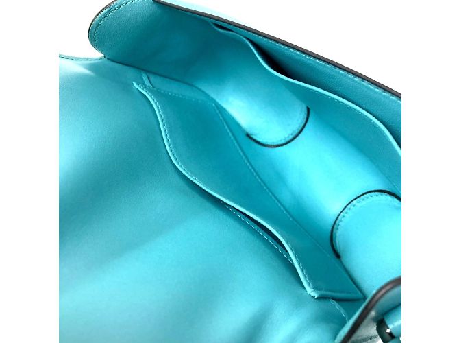 Borsa a mano 2 in 1 Hermès Mini Cherche Midi Blu - vista 7