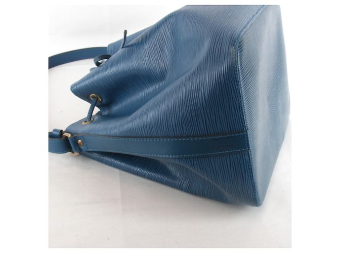 Noe Bolsa de Ombro Petit Noé Louis Vuitton Azul - vista 4