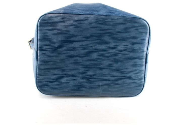 Noe Bolsa de Ombro Petit Noé Louis Vuitton Azul - vista 5