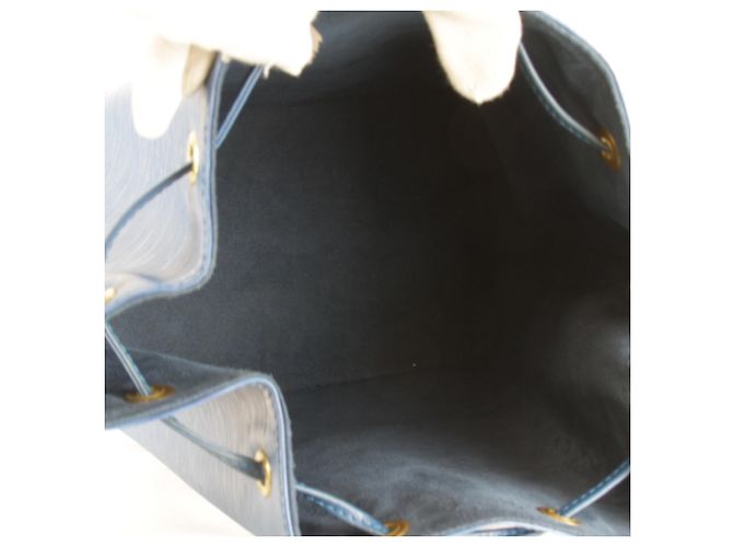 Noe Bolsa de Ombro Petit Noé Louis Vuitton Azul - vista 7