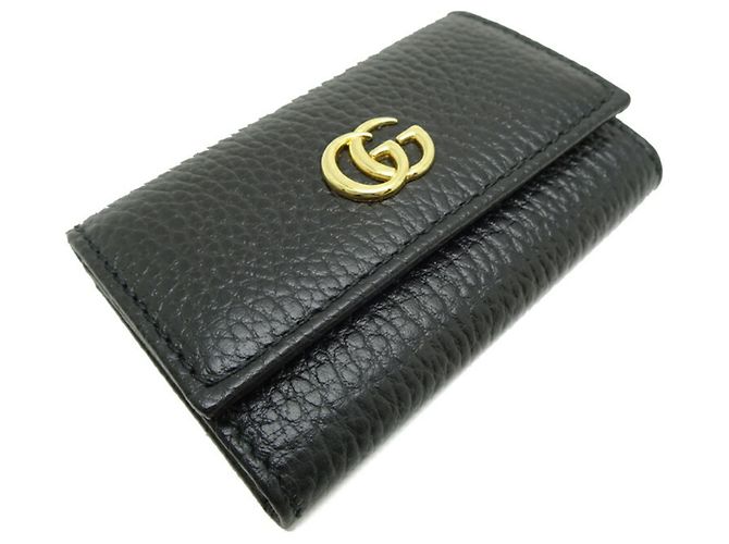 Gucci GG Marmont 6-Ring Schlüsseletui Schwarz - Ansicht 3