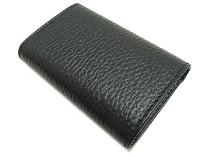 Gucci GG Marmont 6-Ring Schlüsseletui Schwarz - Ansicht 4