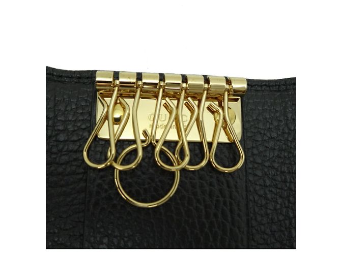 Gucci GG Marmont 6-Ring Schlüsseletui Schwarz - Ansicht 7