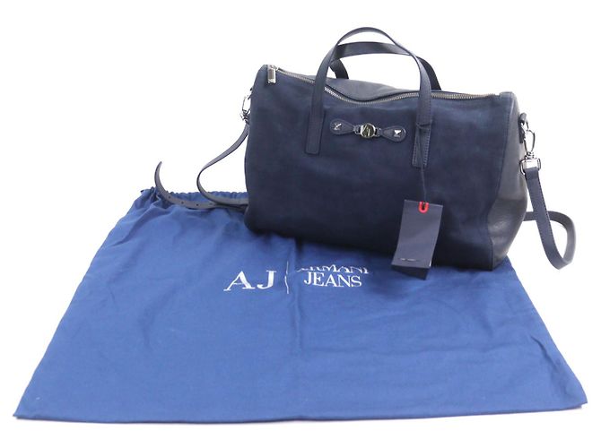 Sac Boston en cuir Armani Jeans 2 en 1 - vue 3