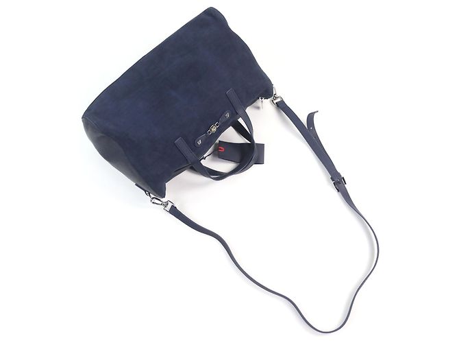 Sac Boston en cuir Armani Jeans 2 en 1 - vue 8