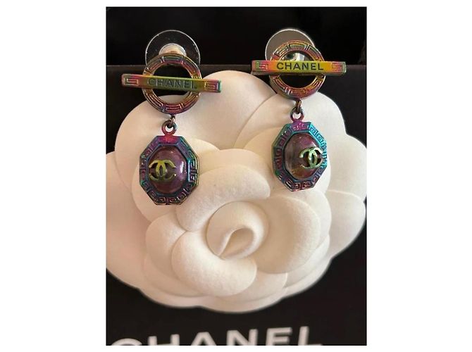 Chanel Cuba 2016 Ohrringe mehrfarbig Mehrfarben - Ansicht 2