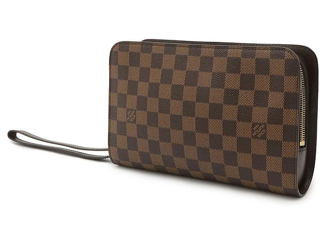 Clutch Saint Louis Damier Louis Vuitton Marrone - vista 2