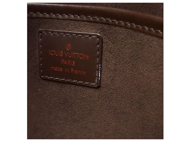 Clutch Saint Louis Damier Louis Vuitton Marrone - vista 7