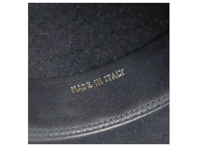 Hermès Fedora de Conejo Hermes Negro - vista 10