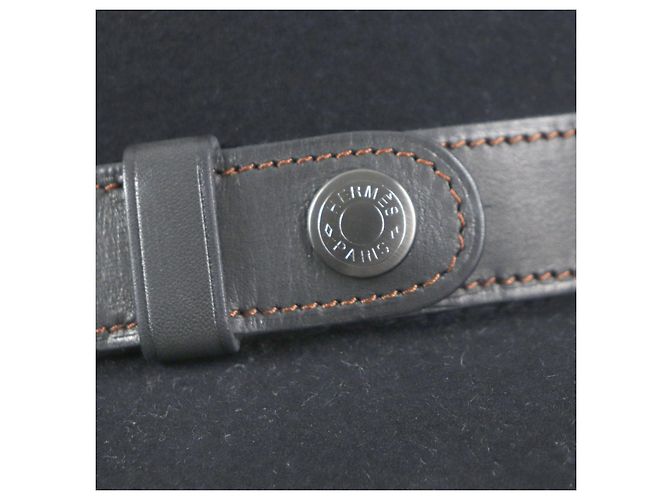 Hermès Fedora de Conejo Hermes Negro - vista 7