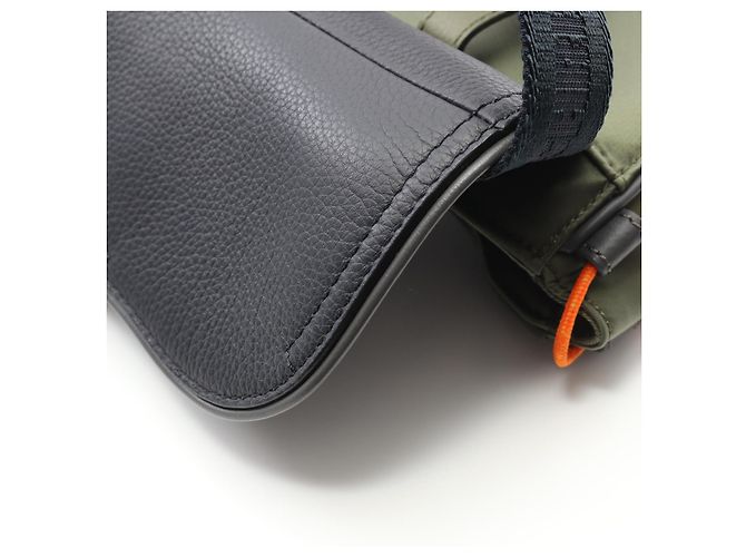 Saddle Dior Sacai Mini Borsa Sella in Pelle - vista 6