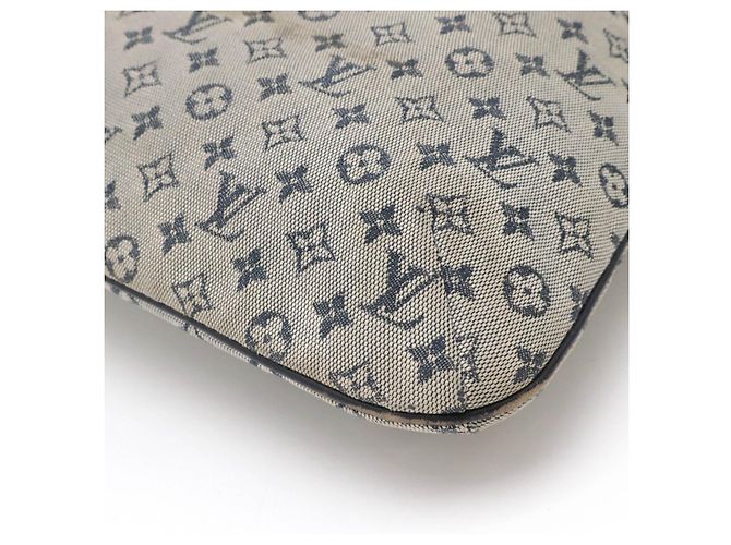 Borsa Tote Mini Francois Monogram Louis Vuitton Blu - vista 3