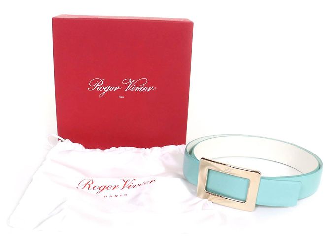 Leder Gürtel von Roger Vivier - Ansicht 2