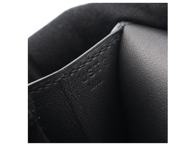 Clutch Birkin Shadow de couro da Hermès Preto - vista 2