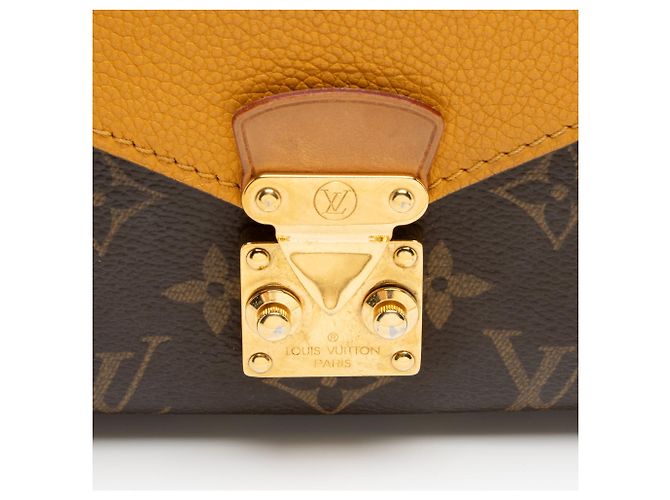 Borsa a spalla Pallas in tela Monogram Louis Vuitton Marrone - vista 10