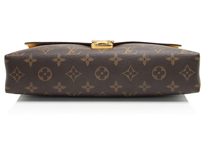 Borsa a spalla Pallas in tela Monogram Louis Vuitton Marrone - vista 4