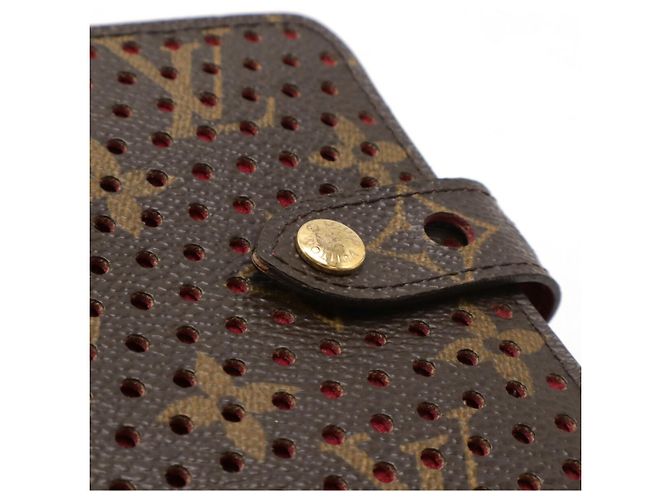 Portafoglio compatto con zip Monogram Perfo Louis Vuitton Rosa - vista 4