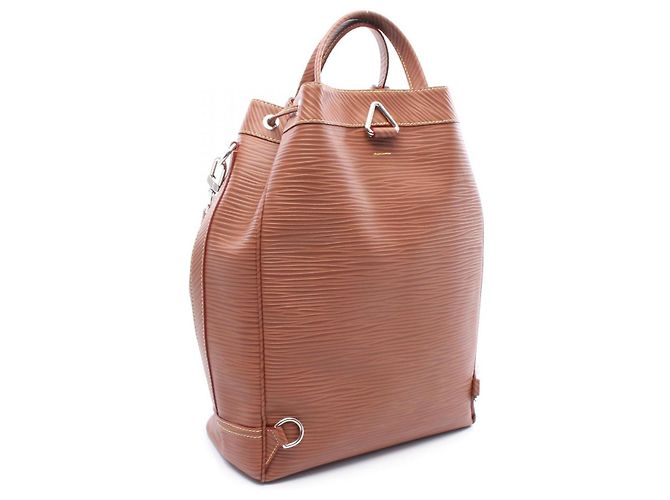 Noe Borsa a tracolla Maxi Noé in pelle Epi Louis Vuitton Marrone - vista 2