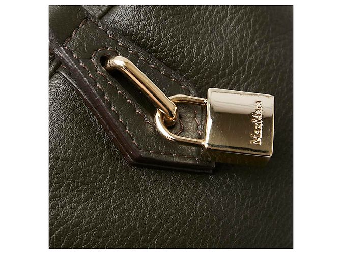 Max Mara Leder Boston Tasche - Ansicht 10