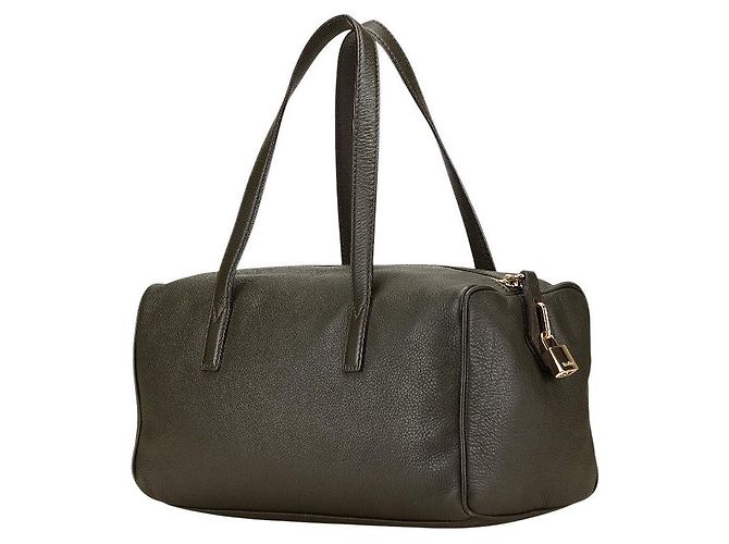 Max Mara Leder Boston Tasche - Ansicht 2