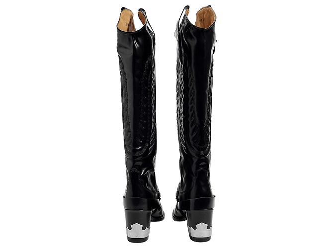 Stivali Aj721 - Toga Pulla - Pelle - Nero - vista 3
