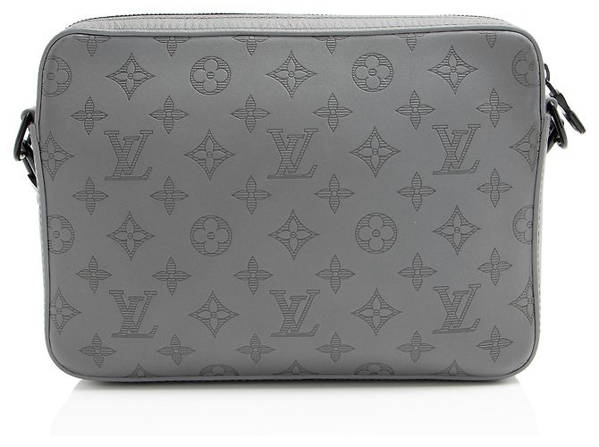 Louis Vuitton Monogram Shadow Duo Messenger Grau - Ansicht 3