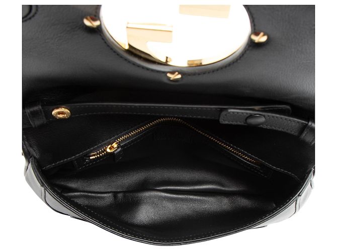 Borsa a Spalla Piccola Blondie in Pelle Gucci Nero - vista 7