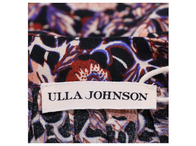 Ulla Johnson Puff Sleeve Bauernbluse aus bedruckter Baumwolle - Ansicht 4