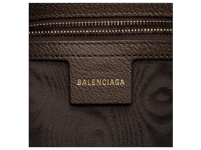 Gucci x Balenciaga BB Supreme Il Progetto Hacker Borsa a Spalla Jackie Piccola Marrone Beige - vista 8