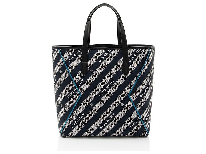Givenchy Canvas Jacquard Bond Chain N/S Tote Schwarz - Ansicht 3