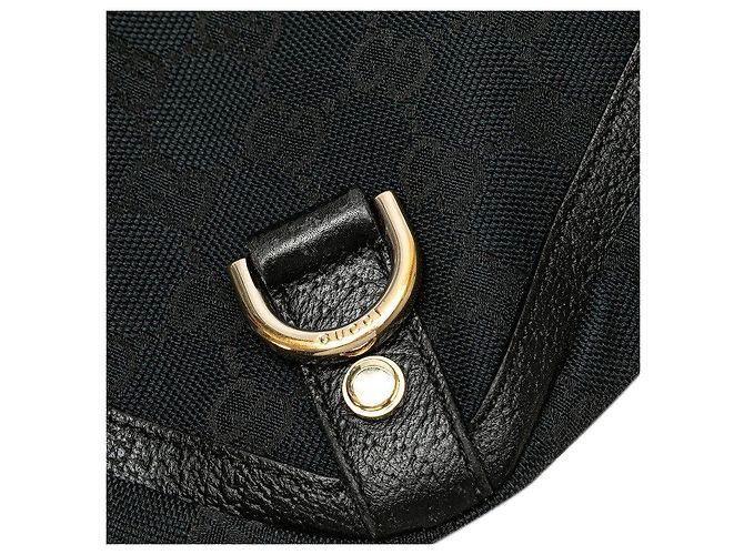 Gucci Abbey GG Canvas Handtasche Schwarz - Ansicht 5