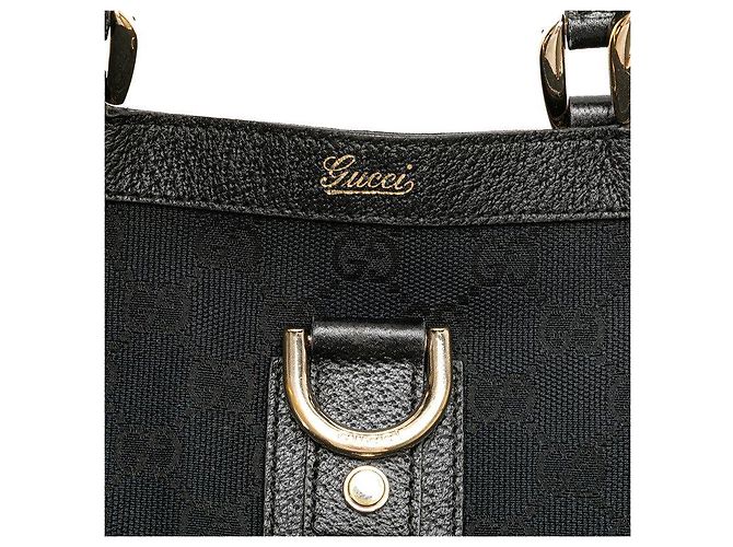 Gucci Abbey GG Canvas Handtasche Schwarz - Ansicht 7