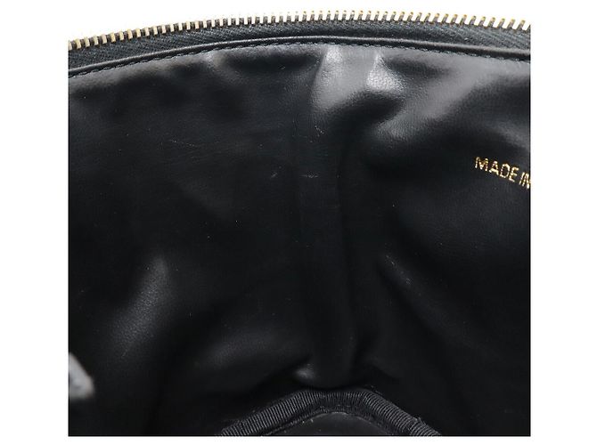 Pochette cosmetica Vanity Bag in caviar Chanel nera Nero - vista 6