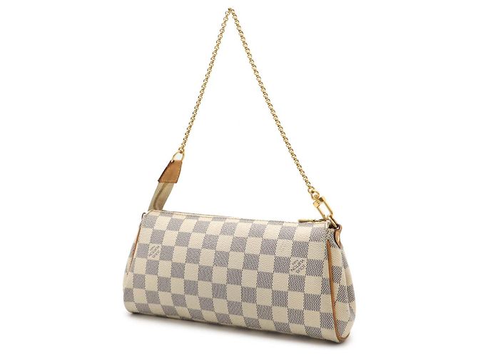 Louis Vuitton Damier Azur Eva Clutch Weiß - Ansicht 2