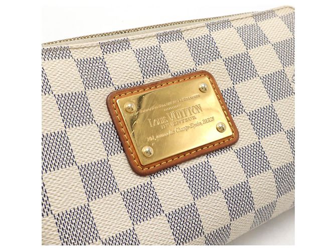 Louis Vuitton Damier Azur Eva Clutch Weiß - Ansicht 4