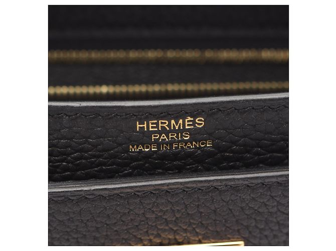 Hermès Borsa da lavoro Hermes Kelly Depeche 36 Nera Nero - vista 3