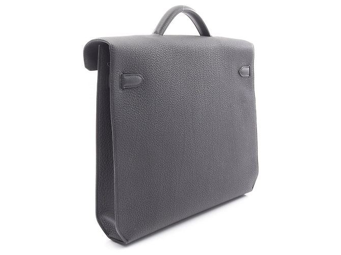 Hermès Borsa da lavoro Hermes Kelly Depeche 36 Nera Nero - vista 4
