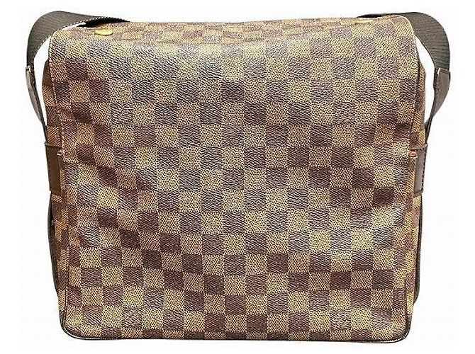 Borsa a Spalla Naviglio Damier Louis Vuitton Marrone - vista 2