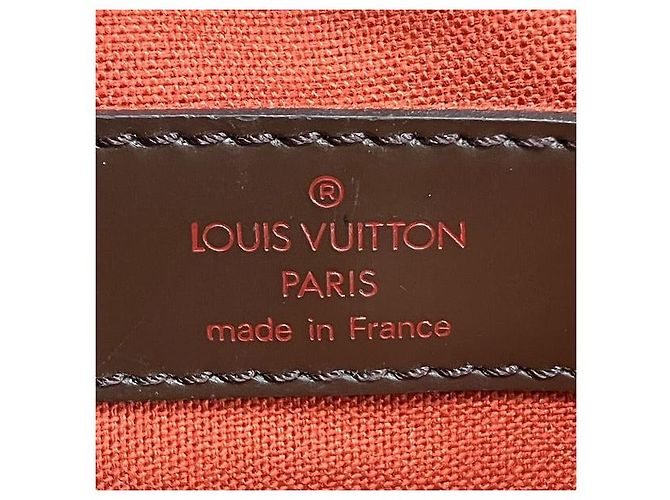 Borsa a Spalla Naviglio Damier Louis Vuitton Marrone - vista 4